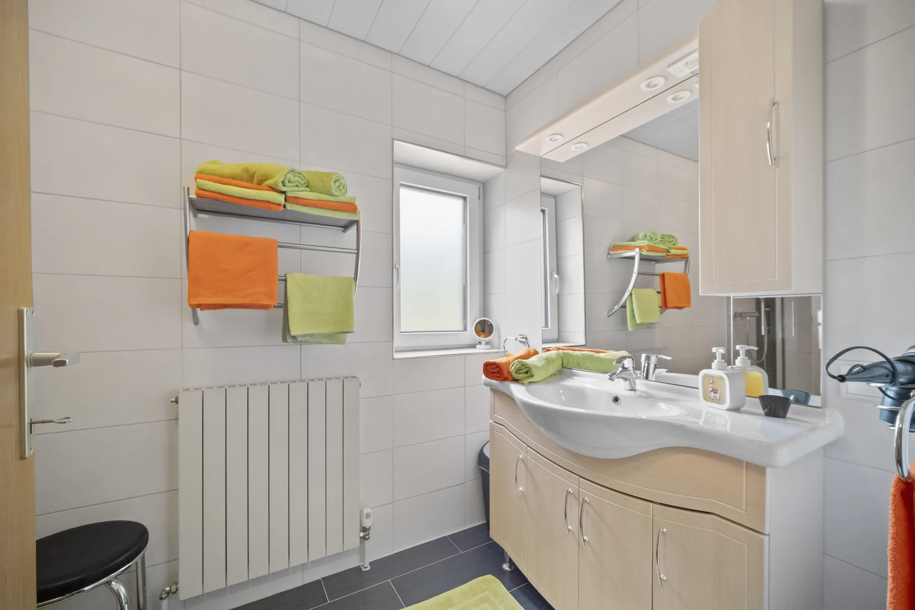 Badezimmer der Ferienwohnung Haus Roswitha